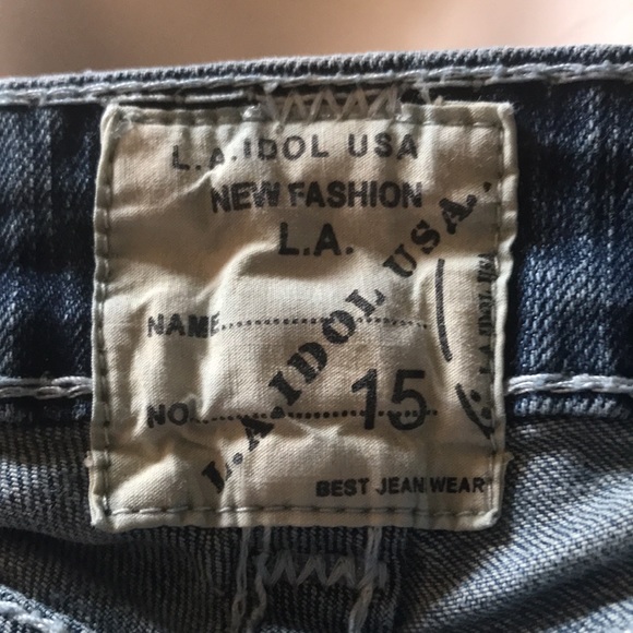 L.A. Idol USA jeans Sz 15 (Sku 35) - Picture 11 of 12
